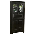 Howard Miller Cornerstone Estates Corner Wine and Bar Cabinet